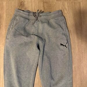 Grey Puma joggers - Size M